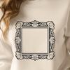 Geometric Craft Template A geometric template for crafting and design, suitable for vector art and cutting machines.