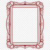 A digital representation of a picture frame with clean lines and minimalist design.
