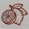 Delicious Fruit Design in SVG Format A high-quality digital illustration of a lemon in vector format.