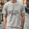 Beautiful Gaming Controller Illustration A detailed illustration of a modern game controller with buttons and joysticks.