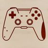 Beautiful SVG Gamepad Design Vector graphic game controller illustration