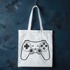 Modern Gaming Accessory SVG Design A digital game controller with directional pad and buttons.