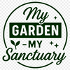A hand-drawn vector quote about gardening, perfect for crafting and DIY projects.