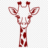 Savannah Splendor A detailed illustration of a tall savanna-dwelling mammal with a distinctive coat pattern.