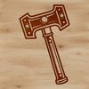 Illustration of a tool commonly used in crafting and DIY projects.