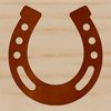 Free SVG horse shoe for commercial use and Cricut projects