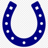 SVG horse shoe design for laser cutting and web graphics