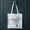 Free Hummingbird Clip Art Illustration A colorful illustration of a hummingbird in flight, rendered as a vector graphic.