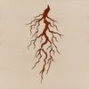 A simple illustration of lightning in bold lines, suitable for vector graphics.