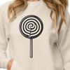 Beautiful Lollipop Graphic Art A colorful illustration of a sweet treat, perfect for use in graphic designs or as clip art.