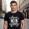 LGBTQ Inspiration Quote Vector Art LGBTQ community quote illustration in a clean, vector format suitable for cutting machines or digital designs.