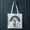Beautiful Interlocking Tree Design An ornamental tree design featuring interlocking elements, ideal for crafting and digital applications.