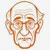 Adult Male Figure Illustration in Vector Format SVG illustration of an adult male figure