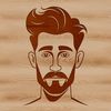 Beautiful Male Silhouette SVG Clip Art Male figure designed as vector art for graphic design and cutting machine projects.