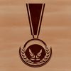 Simple Medal Icon A simple medal icon in a digital format.