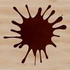 Custom Splat Design SVG Vector illustration of a messy splatter, perfect for crafting and DIY projects that require custom shapes.