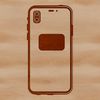 Vector illustration of a modern mobile phone device with sleek design.