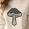 Fungi Illustration An isolated vector design of a single mushroom for print or web use.
