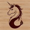 Mythical Sea Creature Vector Art A mythical creature from the sea, with the upper body of a mermaid and the lower body of a horse, depicted in vector format.