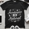 Embracing Neurodiversity, One Quote at a Time A bold, vector graphic quote about neurodivergent individuals embracing their differences.