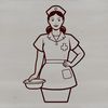 Beautiful Nurse Vector Art Design A female professional in a nurse's uniform, suitable for various design applications and file formats.