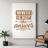 A collection of inspirational quotes promoting peace and anti-war sentiments.