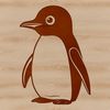 Free Bird Clip Art Design with Penguin Character A realistic illustration of a penguin in vector format.