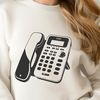 Clean Line Telephone Icon Illustrated telephone icon with clean lines, suitable for vector art designs.
