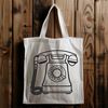 Beautiful Telephone SVG Graphic Illustrated phone vector graphic, suitable for digital use.