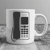 A simple vector illustration of a telephone in various formats.