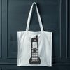 Telephone Graphic Design SVG File An illustration of a modern telephone with various features and details.