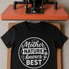 A nature-inspired quote design featuring a serene landscape with inspirational text in a clean, vector format.