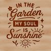Inspirational Gardening Motivations for Your Home Gardening inspirational quote in vector format, suitable for digital and physical applications.