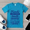 A colorful vector graphic quote about friendship, perfect for personal projects and commercial use.