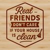 A heartfelt SVG quote about the value of true friends in life.