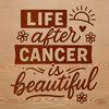 Inspirational quote for cancer survivors, perfect for personalized gifts or decorations.
