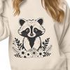 Detailed Raccoon Illustration in Vector Format Raccoon illustration in vector format with detailed fur and facial features.