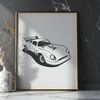 Speedster Design A high-performance racing car with sleek design and bold lines.