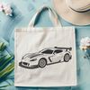 Racing Vehicle Clip Art SVG File A high-speed racing car depicted in vector graphics.