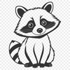 Free Raccoon Vector Art Raccoon illustration created as a vector graphic in SVG format.