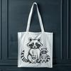 Beautiful Vector Raccoon Clip Art A vector graphic of a raccoon in a neutral pose.
