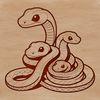 Detailed SVG Snake Image A detailed illustration of a snake's body in vector format.