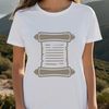 A minimalist illustration of a graduation scroll, ideal for personal projects or commercial use.