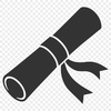 An illustrated scroll with a diploma-themed design, suitable for personal or commercial use.