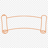 Illustrative scroll with rolled paper and tassel detail, suitable for graduation or award ceremonies.