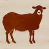 Beautiful Sheep Farm Scene SVG A simple illustration of a sheep in a farm setting.