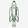 Futuristic Spacecraft Design for Cutting Machines A futuristic spaceship design ready for cutting with a Cricut or laser cutter.