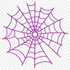 Beautiful Spider Pattern A delicate spider web design made up of intricate lines and curves, ideal for crafting and DIY projects.