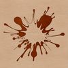 Vibrant Splat Shape for Vector Editing A colorful splat shape designed as vector art for easy editing and customization.