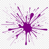 Whimsical Splat Design Template A colorful, irregular splat shape created with vector design elements.